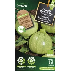 Courgette de Nice à fruit rond FR-BIO-15 - Cat. C - Protecta - 4,80 € -  - 5410560006186 - Ornibird SRL