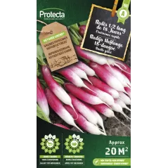 Radis 1/2 long de 18 Jours Cat. A - Protecta à 2,40 € -  - SE-POT-00022 - Plantes, Buis & Légumes