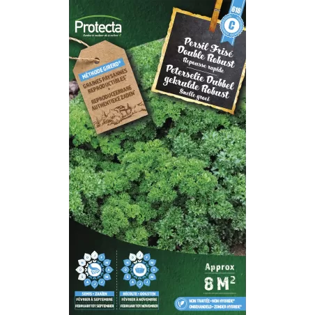 Persil Frisé vert fonçé Robust - Cat. C - Protecta à 4,80 € - Protecta - SE-CON-00019 - Plantes, Buis & Légumes
