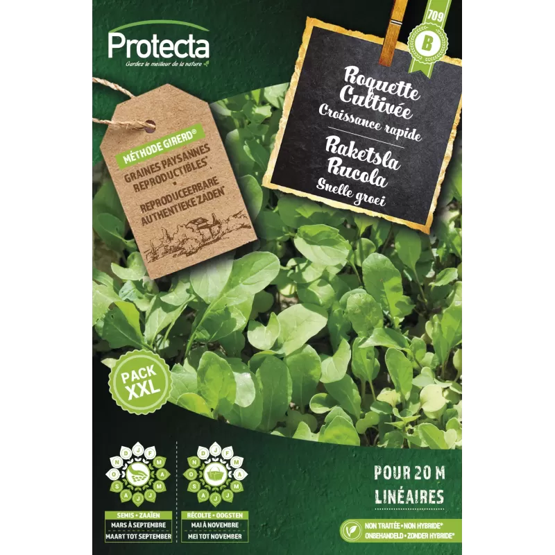 Roquette cultivée XXL - Cat. B - Protecta Roquette cultivée XXL - Cat. B - Protecta