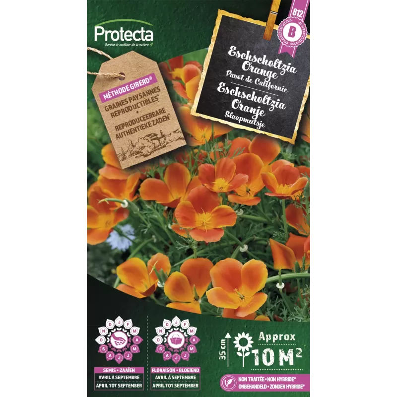 Eschscholtzia Orange - Cat. B - Protecta