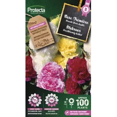 Rose Tremière double grande variée - Cat. B - Protecta - 3,65 € -  - 5410560002539 - Ornibird SRL