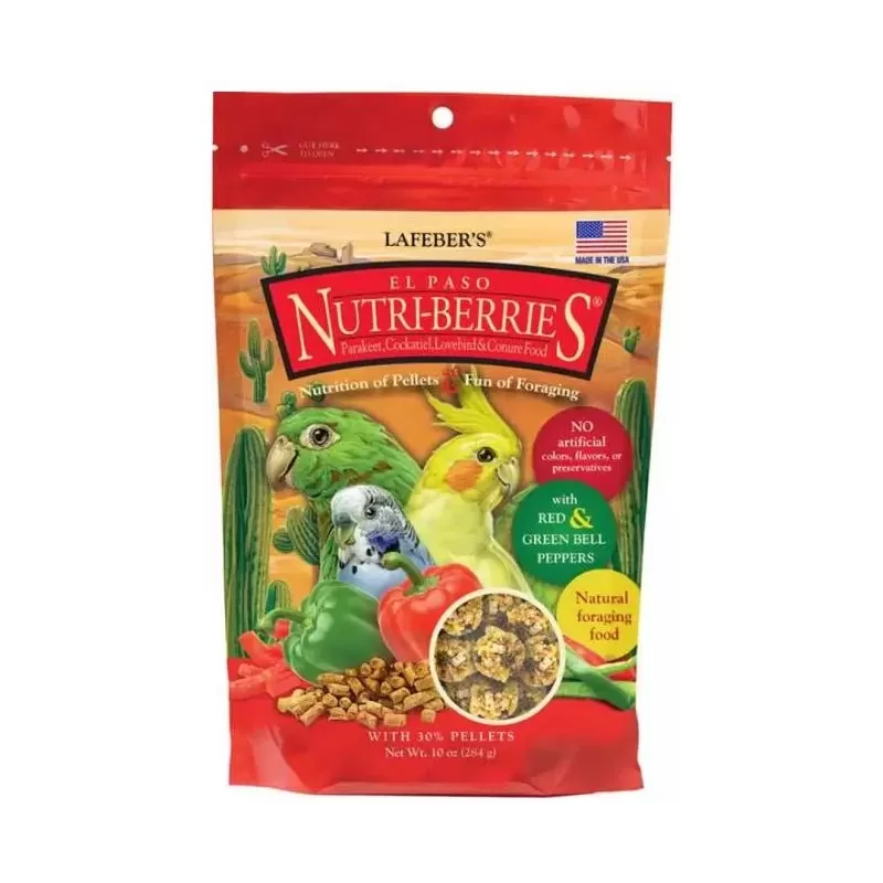 Nutri-Berries El Paso - Cockatiel 284 gr - Lafeber's Nutri-Berries El Paso - Cockatiel 284 gr - Lafeber's