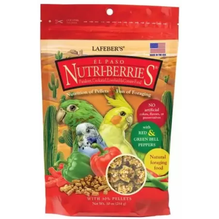 Nutri-Berries El Paso - Cockatiel 284 gr - Lafeber's à 13,95 € - Lafeber's - LF32140 - Snacks
