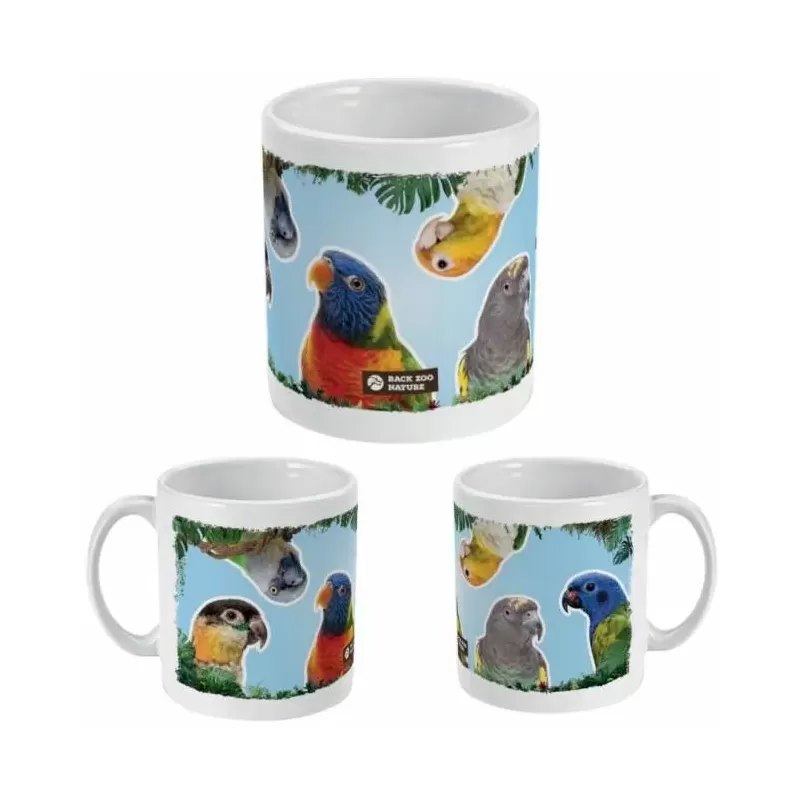 Mug Petit Perroquet - Back Zoo Nature Mug Petit Perroquet - Back Zoo Nature