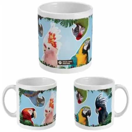 Mug Grand Perroquet - Back Zoo Nature