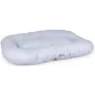 Coussin ovale cousu Mellow L bleu 90x60x9cm - Duvo+