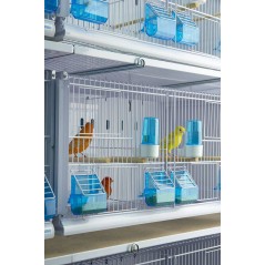 Batterie de 12 cages 64x30x34 Modèle Champion- New Canariz - 1 260,00 € - New Canariz - 1516739131636 - Ornibird SRL