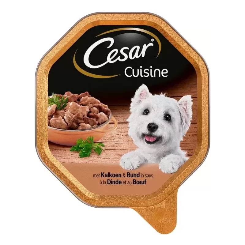 Tray Cuisine Dinde & Boeuf 150g - Cesar