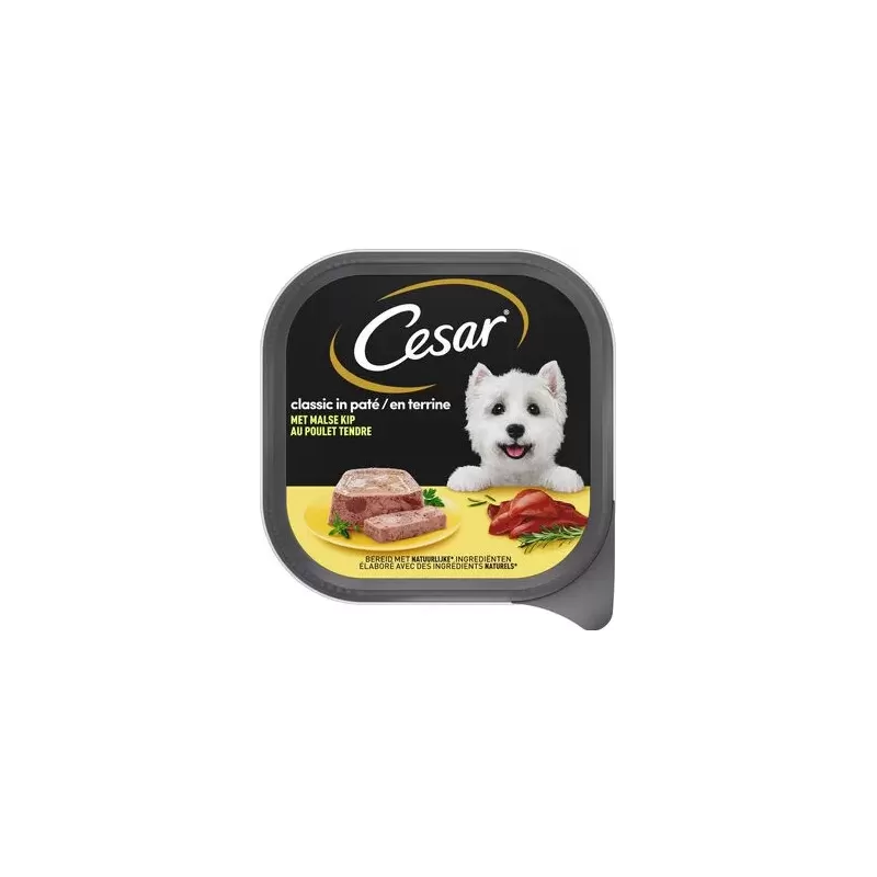 Tray Classics Poulet 300g - Cesar