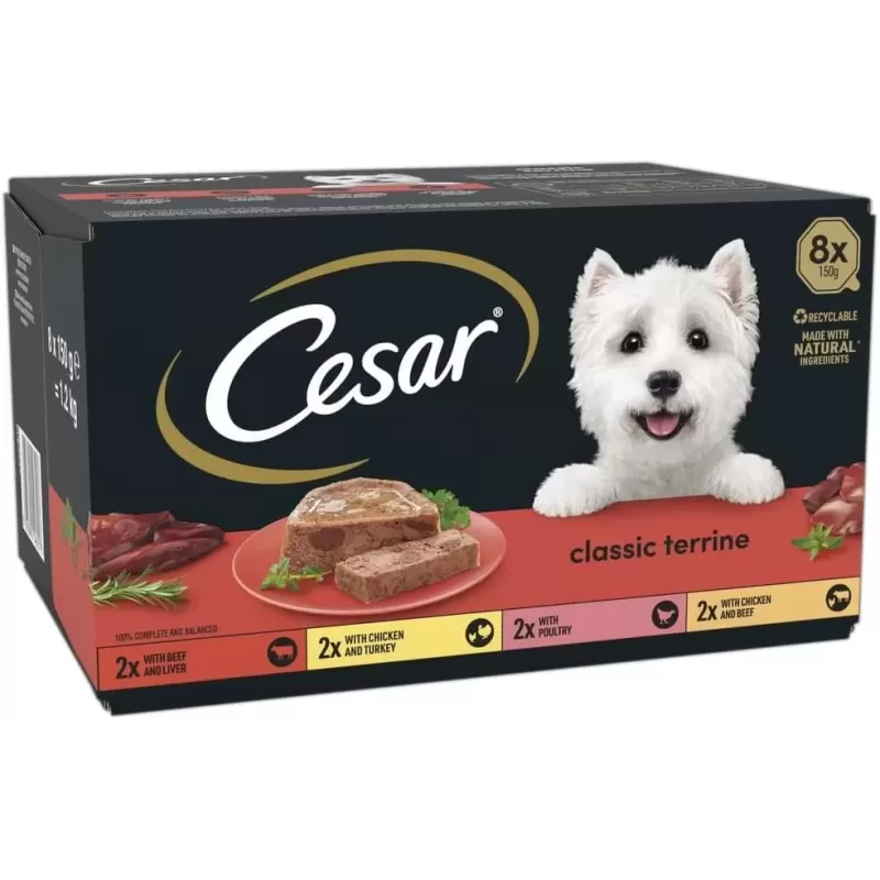 Tray Classic terrines 8x150g - Cesar