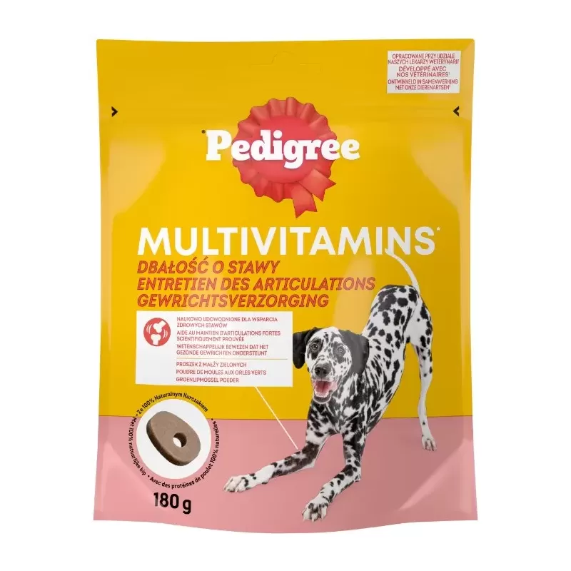Snack pour chien Multivitamins Articulations 180g - Pedigree