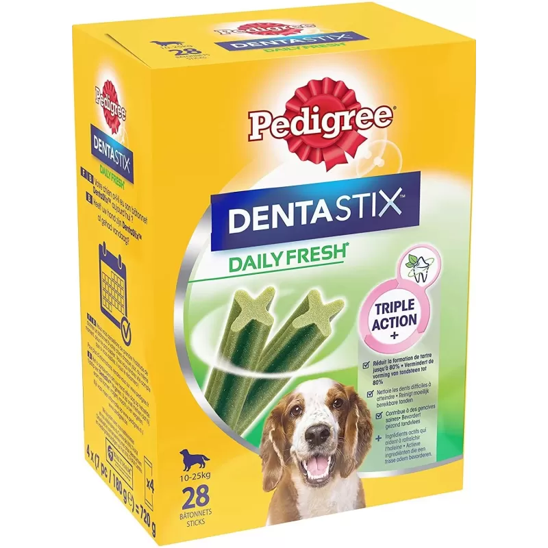 Dentastix Fresh Medium 28 pièces - Pedigree Dentastix Fresh Medium 28 pièces - Pedigree