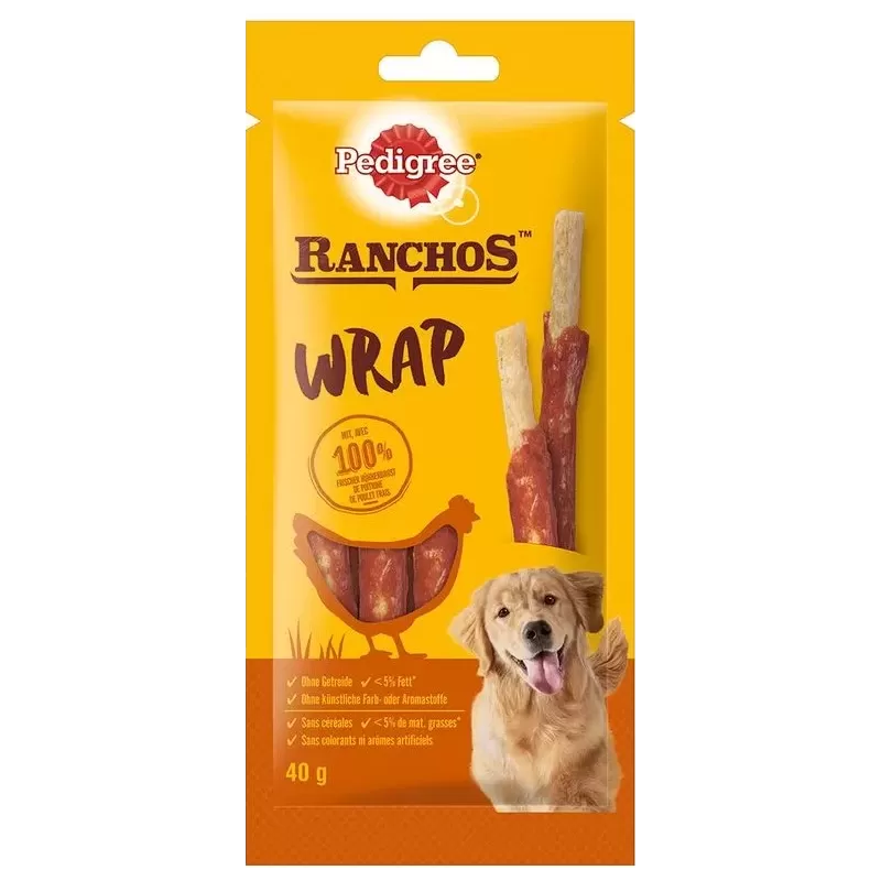 Ranchos Wrap 40g - Pedigree Ranchos Wrap 40g - Pedigree
