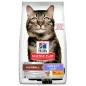 Hairball & Perfect Coat - Croquettes pour Chat Adulte - au Poulet 3kg - Hill's
