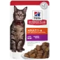 Aliment pour Chat Adulte au Bœuf 85gr - Hill's