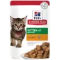 Aliment pour Chaton Poulet - sachet repas - 85gr - Hill's