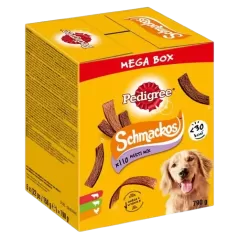 Schmackos Megabox 5x22pc - Pedigree à 11,99 € - Pedigree - 409540 - Pedigree