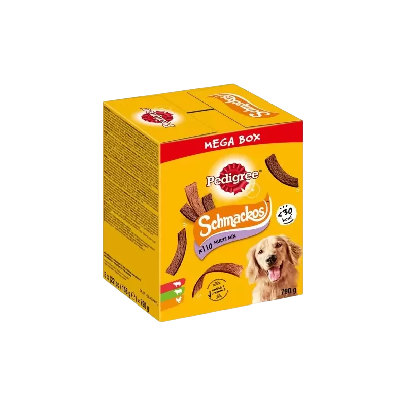 Schmackos Megabox 5x22pc - Pedigree Schmackos Megabox 5x22pc - Pedigree