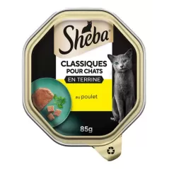 Pâtée Classic Poulet 85g - Sheba à 1,09 € - Sheba - 461448 - Sheba