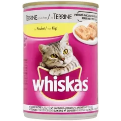 Boîte Poulet Terrine 400gr - Whiskas à 2,59 € - Sheba - 101513 - Sheba