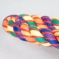 Corde en coton boucle et 3 nœuds multicolore - Duvo+