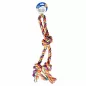 Corde en coton boucle et 3 nœuds multicolore - Duvo+