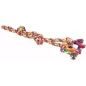 Corde en coton boucle et 4 nœuds multicolore - Duvo+ Corde en coton boucle et 4 nœuds multicolore - Duvo+