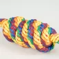 Corde Sweater tressée et 2 nœuds multicolore - Duvo+