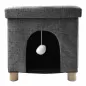 Maison griffoir pour chat Gina gris - Duvo+ Maison griffoir pour chat Gina gris - Duvo+