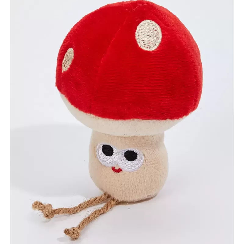 Jouet Champignon Pour Chat 10cm - Fofos Jouet Champignon Pour Chat 10cm - Fofos