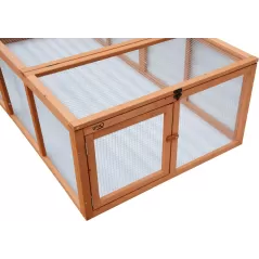 Clapier Pour Lapin/ Poule Flappie 181x90x48cm - Grizo à 149,95 € - Grizo - 280204000 - Cages d'extérieur