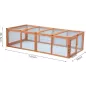 Clapier Pour Lapin/ Poule Flappie 181x90x48cm - Grizo Clapier Pour Lapin/ Poule Flappie 181x90x48cm - Grizo