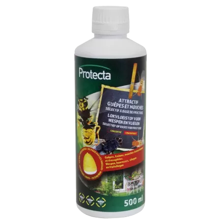 Attractif Guêpes et Mouches 500ml - Protecta à 18,95 € - Protecta - AT-WAS-01040 - Répulsifs nuisibles, intérieur et extérieur