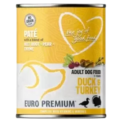 Pâtée Senior Poulet & Agneau 400gr - Euro Premium - 3,95 € - Euro Premium - Dog Food - 5411860814686 - Ornibird SRL