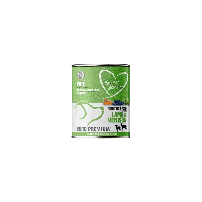 Pâtée Adult Agneau & Gibier 400gr - Euro Premium Pâtée Adult Agneau & Gibier 400gr - Euro Premium