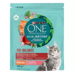 Dual Nature - Spécial chat stérilisé Au Saumon et Cramberry 650gr - One à 6,39 € - Purina - 12534358 - One
