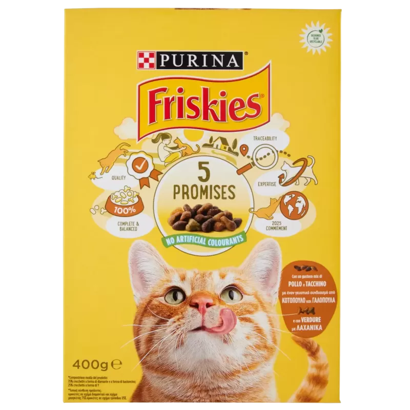 Adult - Au Poulet et A la Dinde 400gr - Friskies