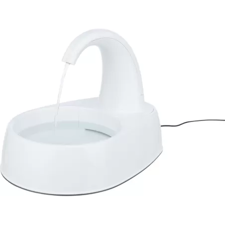 Fontaine d'eau Curved Stream - Trixie à 34,99 € - Trixie - 24444 - Distributeurs de nourriture
