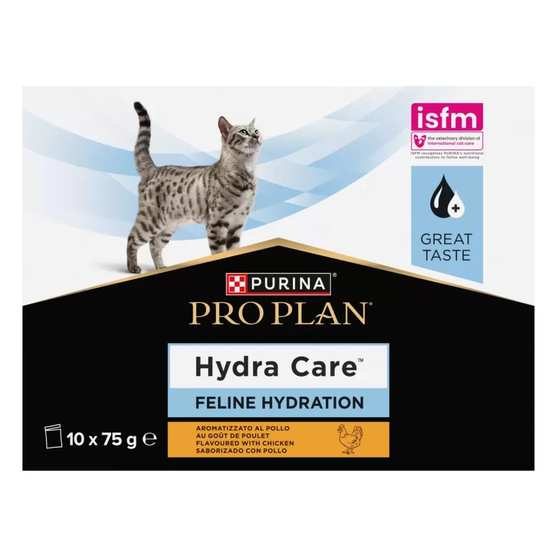Feline Hydra Care Poulet 10x75gr - Pro Plan Feline Hydra Care Poulet 10x75gr - Pro Plan