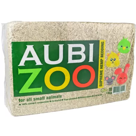 Paille de chanvre 15kg - Aubi Zoo à 19,90 € - Grizo - 206144 - Couvre-sols
