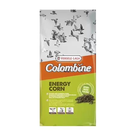 Colombine Energy-Corn 15kg - Granulé énergétique extrudé pour la période de sport à 30,90 € - Versele-Laga - 411458 - Colombine
