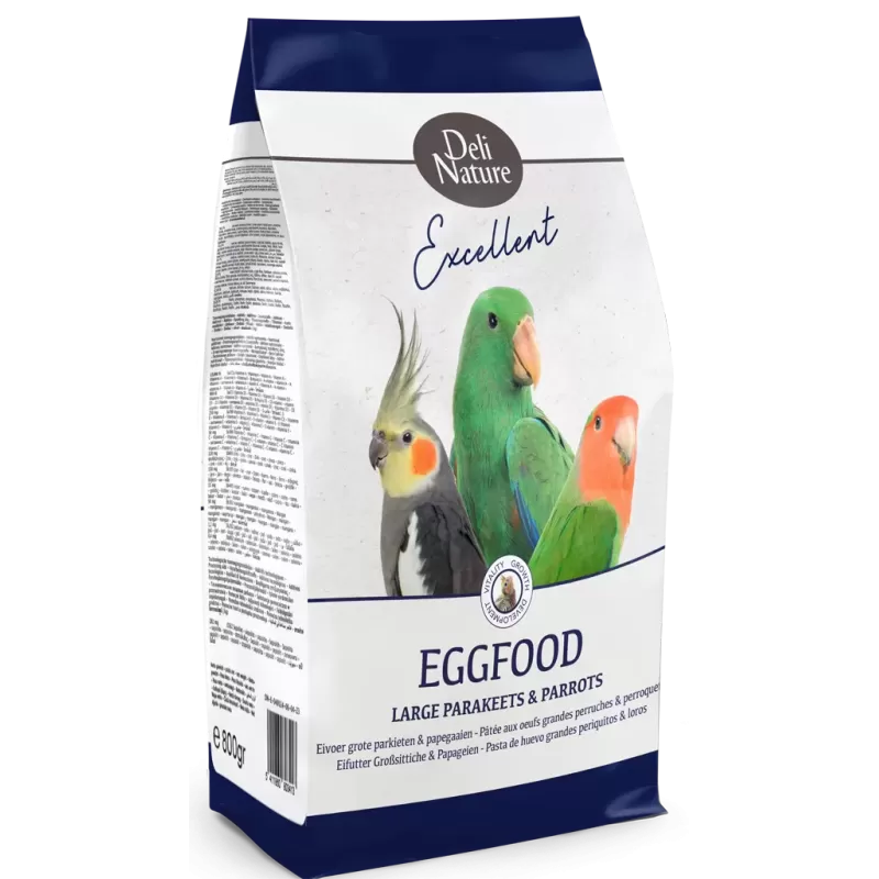 Patée aux oeufs grasse grandes perruches et perroquets 4kg - Deli Nature Patée aux oeufs grasse grandes perruches et perroquets 4kg - Deli Nature