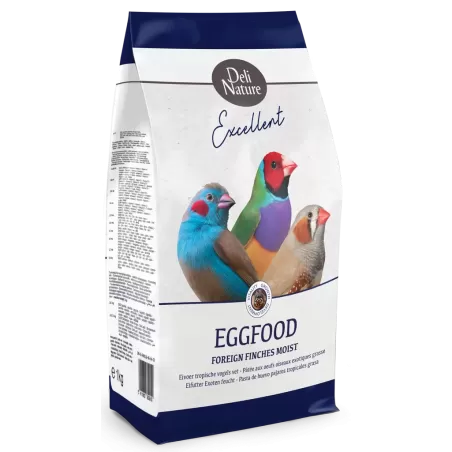 Patée aux oeufs grasse exotiques 4kg - Deli Nature à 22,60 € - Deli Nature - 040518-4 - Deli-Nature