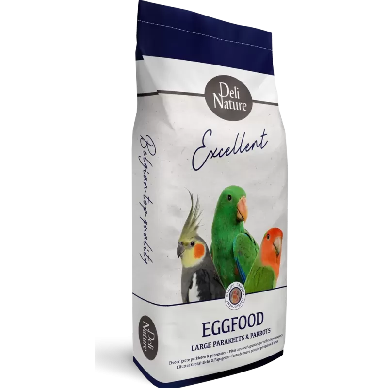 Patée aux oeufs grasse grandes perruches et perroquets 10kg - Deli Nature Patée aux oeufs grasse grandes perruches et perroquets 10kg - Deli Nature
