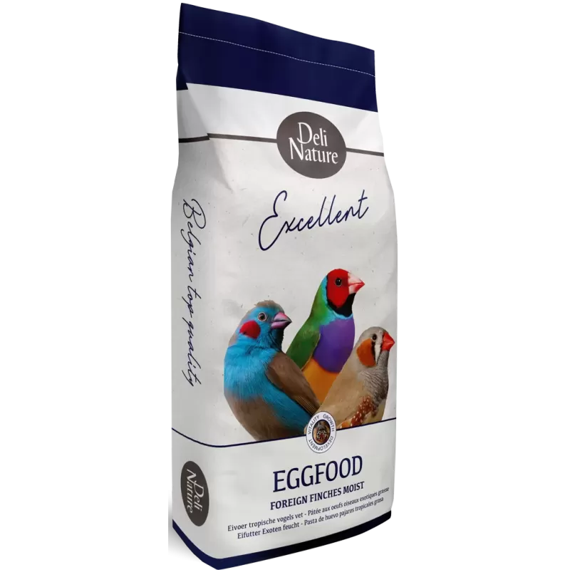 Patée aux oeufs grasse exotiques 10kg - Deli Nature