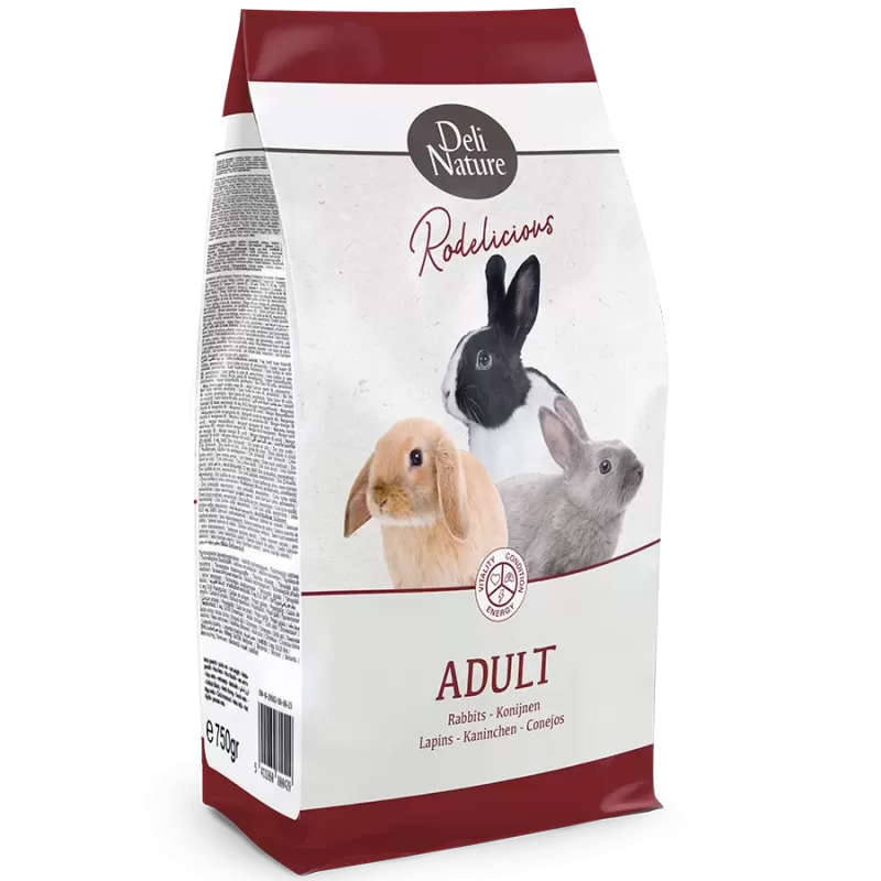 Rodelicious Lapins Adult 750gr - Deli Nature