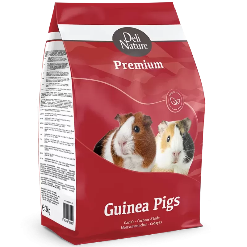 Premium Cochons d'Inde 3kg - Deli Nature Premium Cochons d'Inde 3kg - Deli Nature