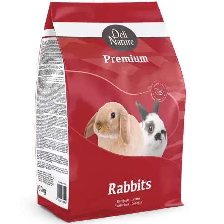 Premium Lapins 3kg - Deli Nature à 7,95 € - Deli Nature - 029321 - Alimentation principale