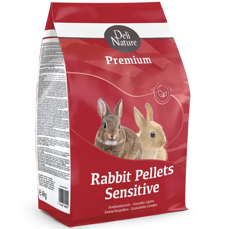 Premium Granulés Lapins Sensitive 4kg - Deli Nature